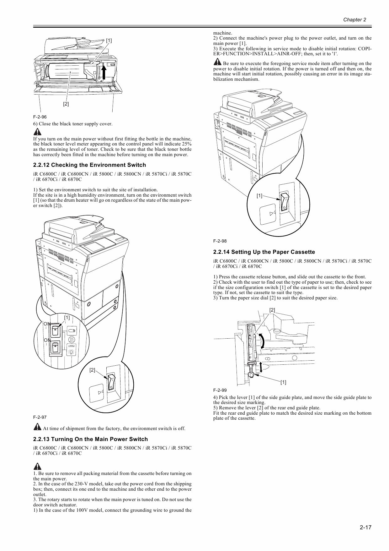 Canon imageRUNNER-iR 5800 5870 6800 6870 i CN Ci Service Manual-3